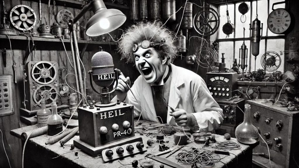 best microphone for voice crazy about the heil pr 40