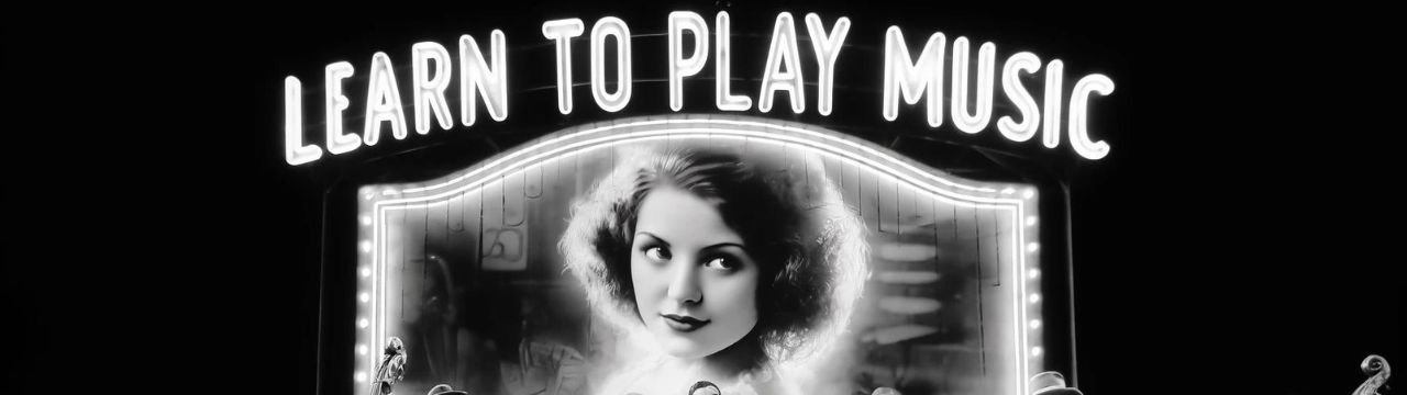 Click Here to Learn How to Play Music learn to play music long banner image