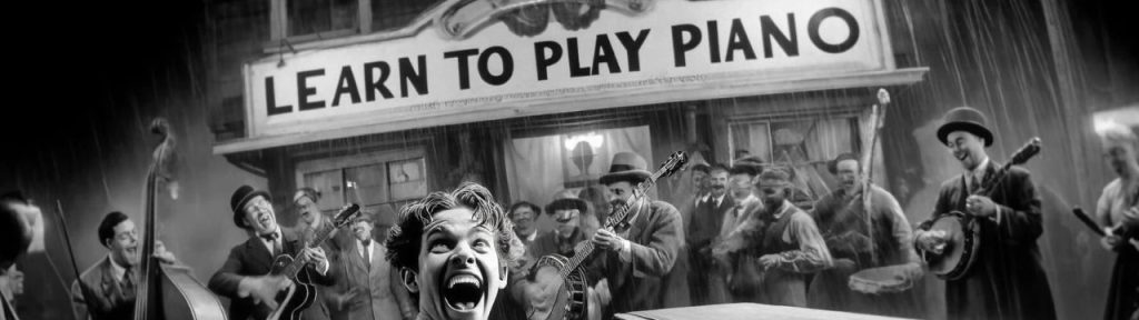 Click Here to Learn How to Play Piano learn to play piano long banner image