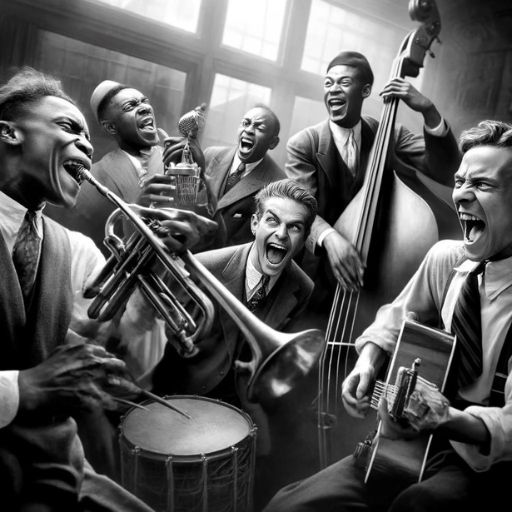 the rowdy rudies trumpet fingers strikes a piercing note