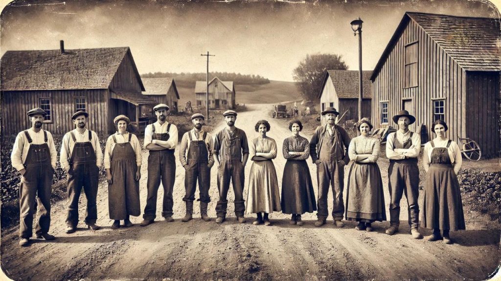 the townsfolk can change from kind and loving to cruel and indifferent at the drop of a hat