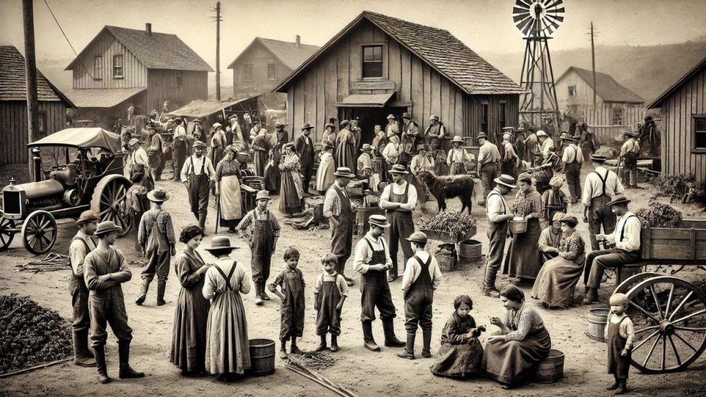 the townsfolk hustle and bustle featured image