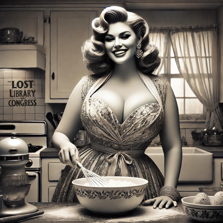 Department of Paranormal Affairs combining and briskly mixing all the ingredients of a Scrying Cake