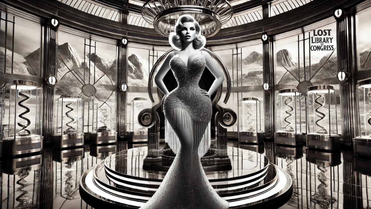 Gene Queen of Antarctica in her Art Deco Throneroom, located inside our Genetics Research Department