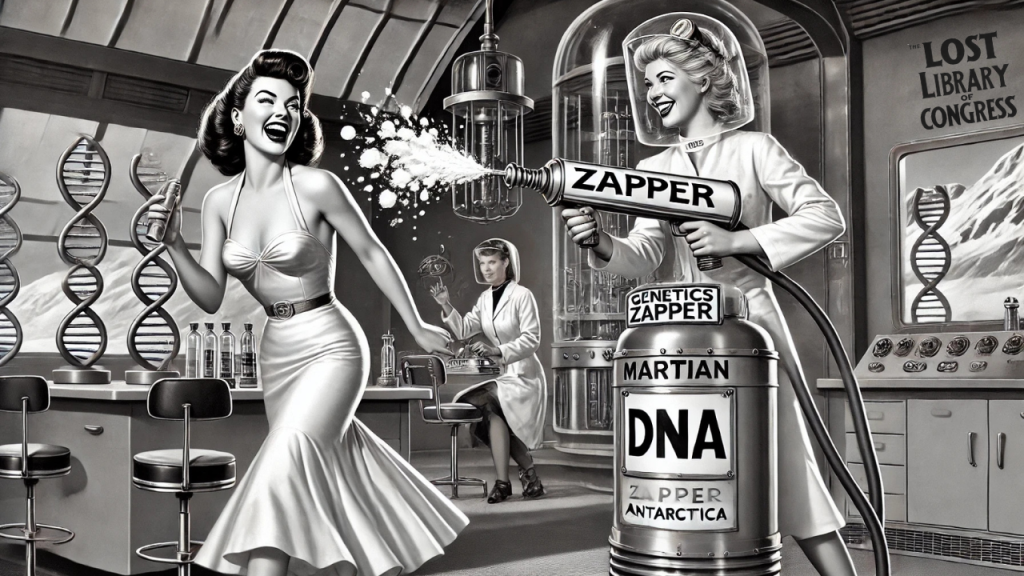Genetics Research Department Martian DNA Zapper Testing Lab