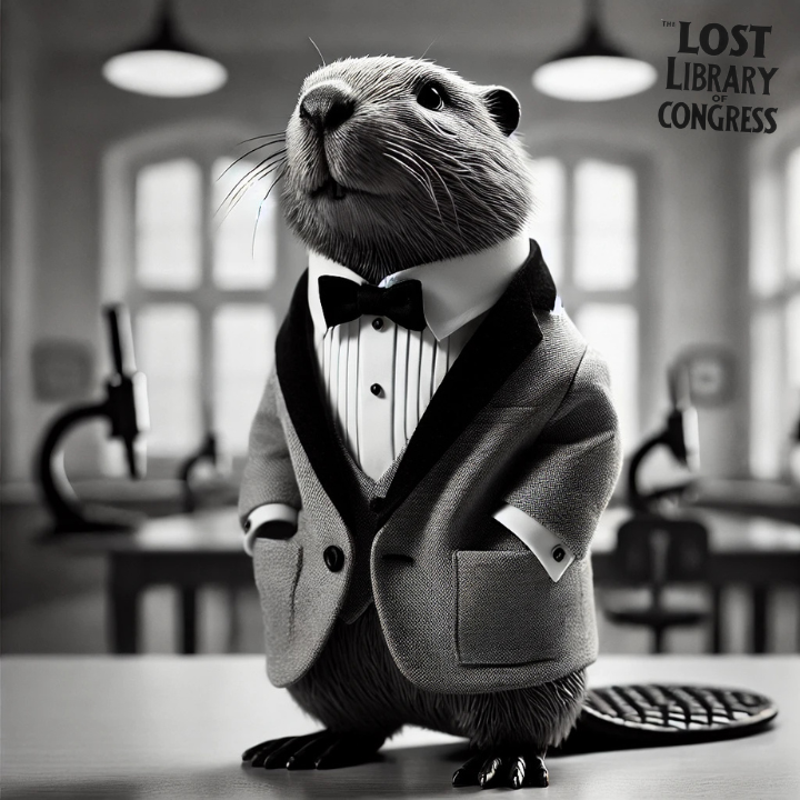 Weaponized Rodentia Program tactical beaver in finished tactical tuxedo, 2 more weeks after being measured