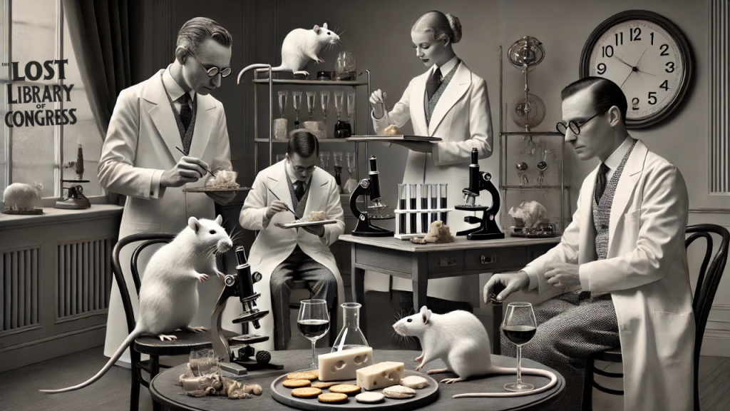 Weaponized Rodentia Program lab rats have the subtlest palate for exquisite wines and cheeses