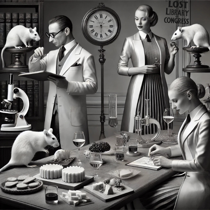 Weaponized Rodentia Program lab rats testing cheeses and wines
