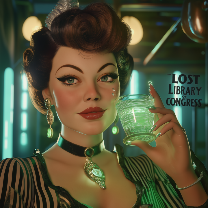 Message in a Bottle Saloon they called her Radium Red